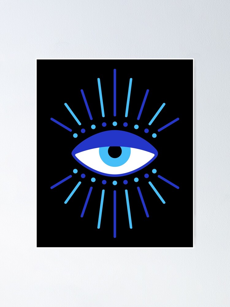 Nazar The Evil Eye Curse Protection For A Spiritual Believer Poster for  Sale by Nessshirts