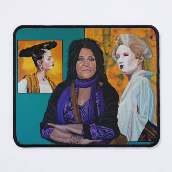 Item preview, Lita Cabellut Portraits Painting designed and sold by PaulMeijering.