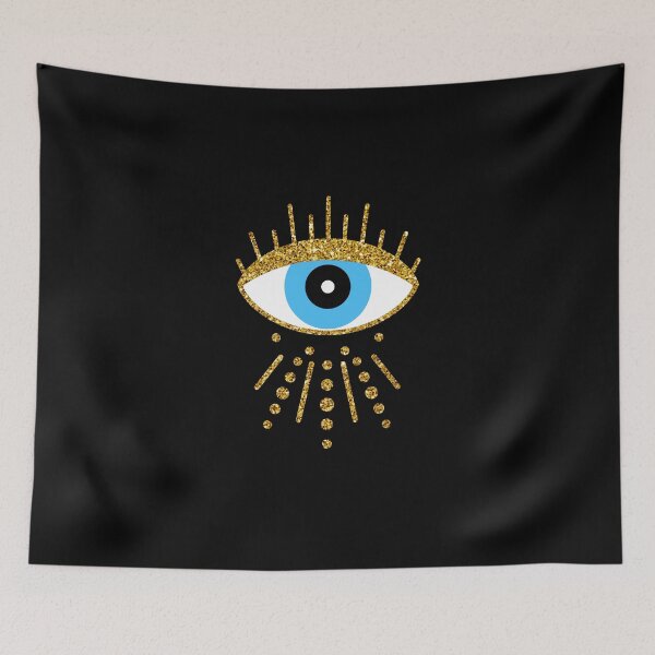 Item preview, Golden Nazar Charm For A Spiritual Evil Eye Curse Protection designed and sold by Nessshirts.