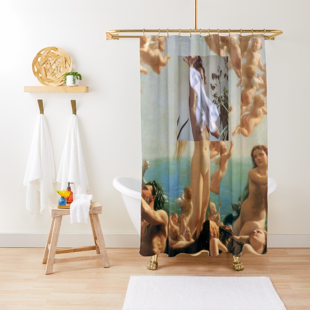 Item preview, Shower Curtain designed and sold by renkendo.
