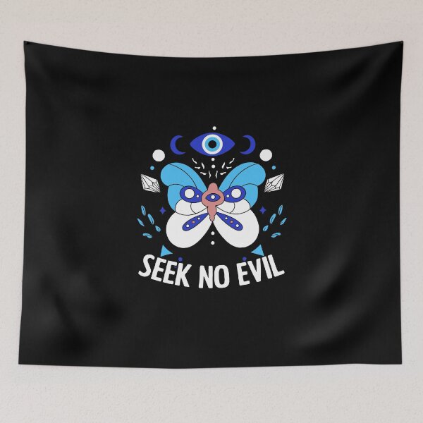 Item preview, Aesthetic Butterfly With Nazar Eye For Spiritual Protection designed and sold by Nessshirts.