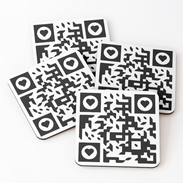 Artikelvorschau, QR Code Rick Roll Youtube Link Prank entworfen und verkauft von hign.