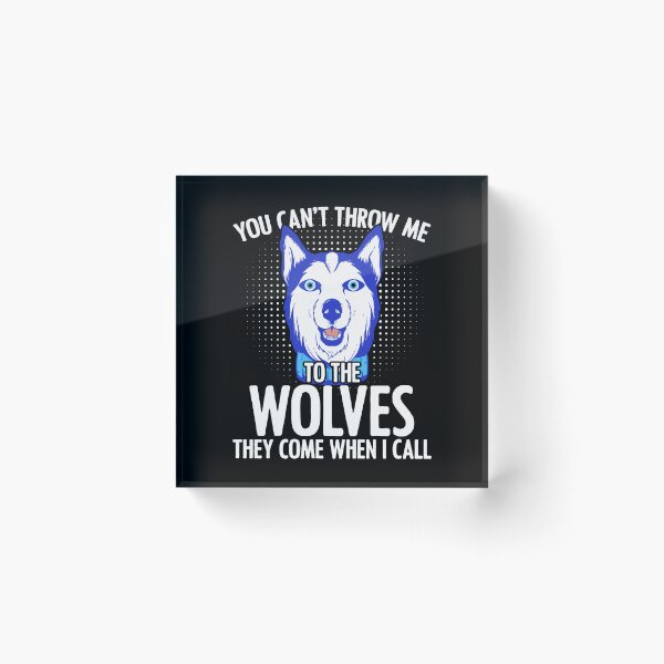 Item preview, You Can't Throw Me Nazar Eye Wolf Dog For A Husky Pet Lover designed and sold by Nessshirts.
