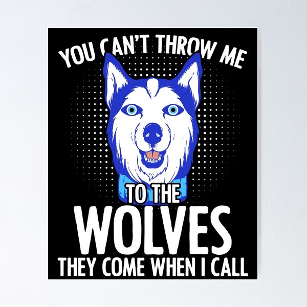 Item preview, You Can't Throw Me Nazar Eye Wolf Dog For A Husky Pet Lover designed and sold by Nessshirts.