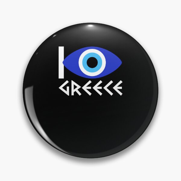 Artikelvorschau, Ich liebe Griechenland Nazar Eye Symbol für einen griechischen Wurzelliebhaber entworfen und verkauft von Nessshirts.