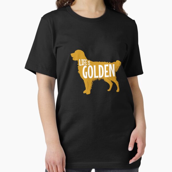 Artikel-Vorschau von Das Leben ist golden für Golden Retriever-Liebhaber-klassisches T-Shirt, designt und verkauft von EdithPfeifer.