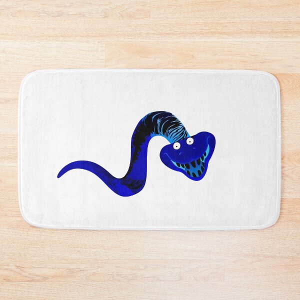 Item preview, Blue snake on a white background. designed and sold by lllKWPHOTOlll.