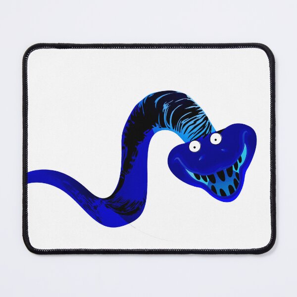 Item preview, Blue snake on a white background. designed and sold by lllKWPHOTOlll.