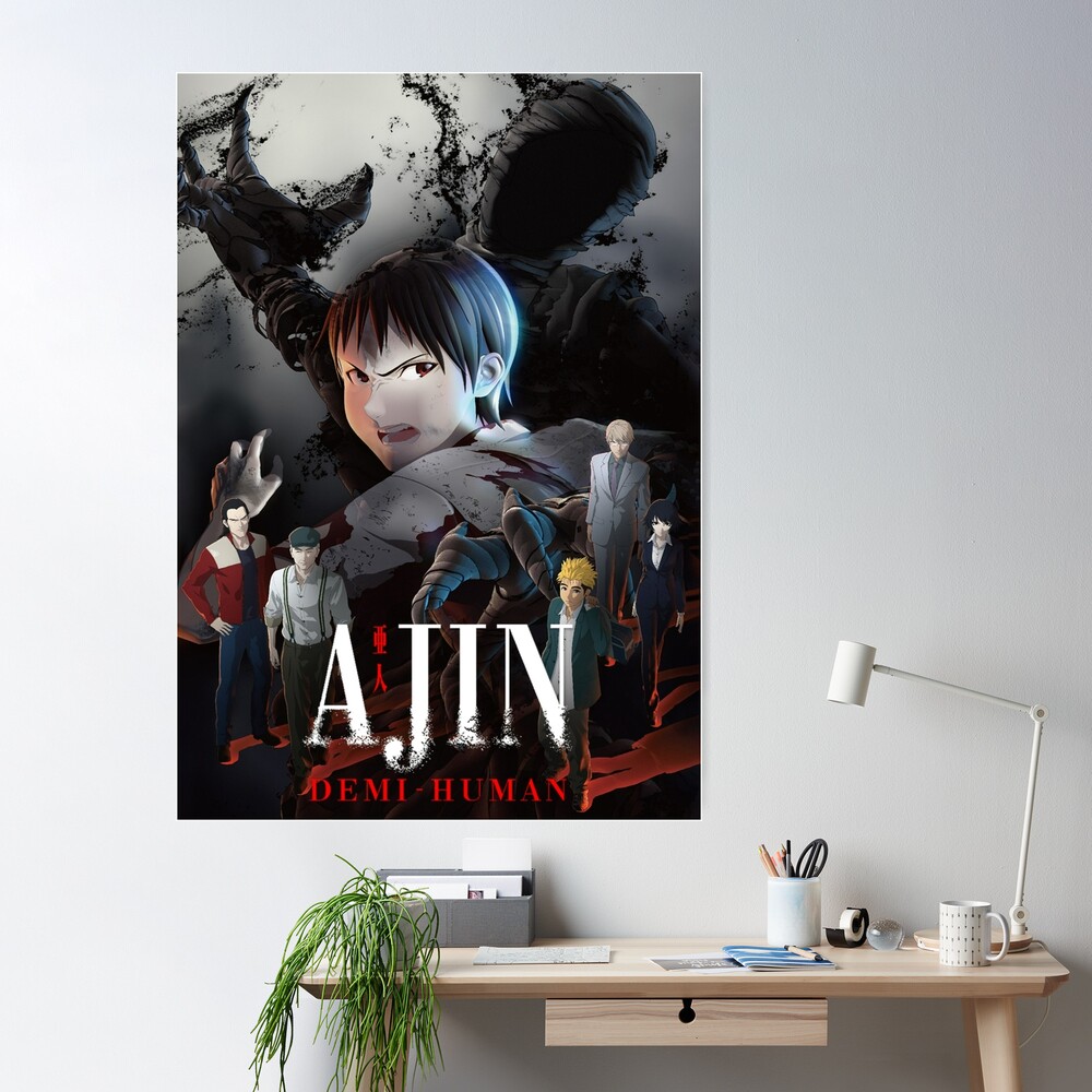 Ajin: Demi-Human - poster Art Print for Sale by BaryonyxStore