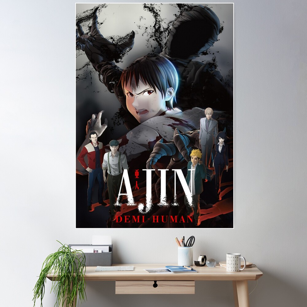 Ajin: Demi-Human - poster Art Print for Sale by BaryonyxStore