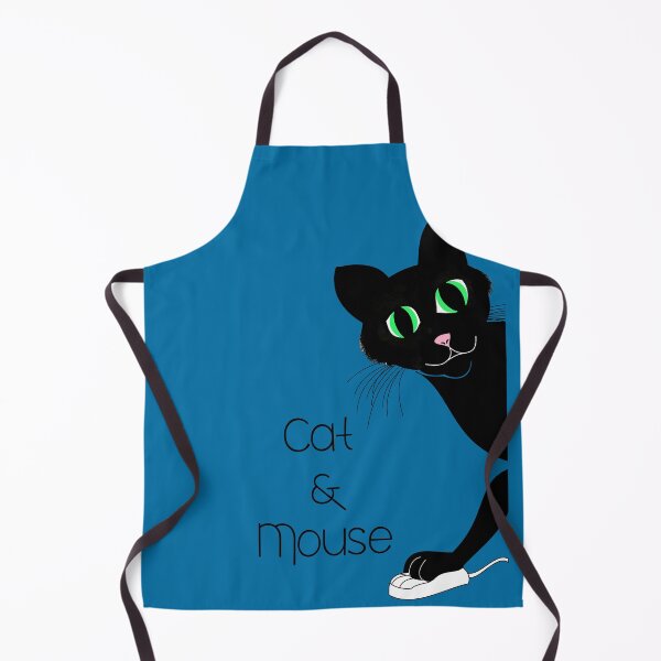 Item preview, Cat & Mouse teal design designed and sold by MystixJack.