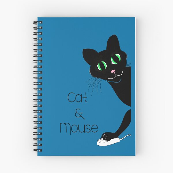 Item preview, Cat & Mouse teal design  designed and sold by MystixJack.