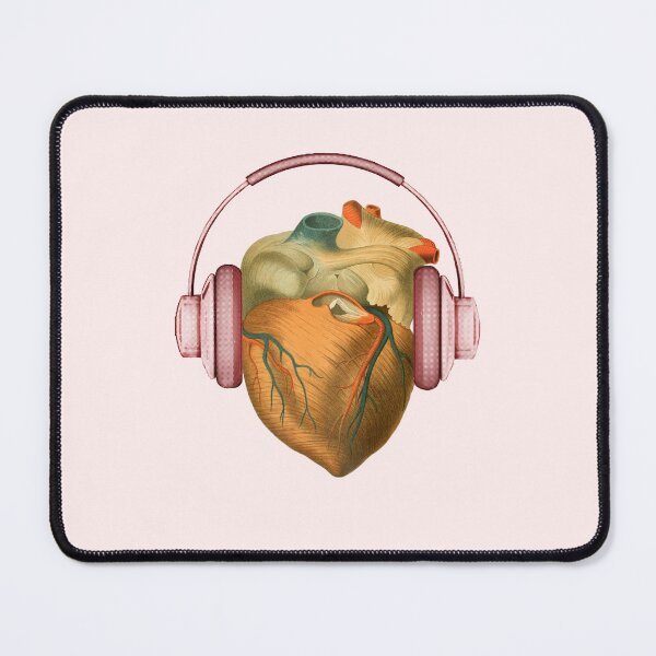 Item preview, Heartbeats (pink) designed and sold by Madame Memento.