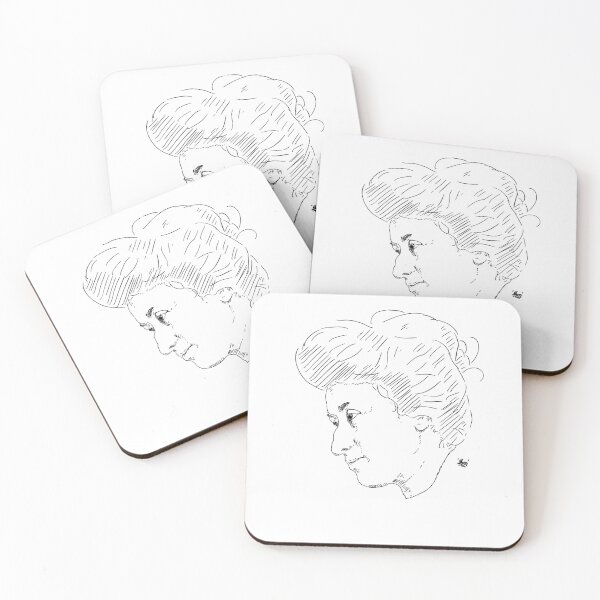 Item preview, Rosa Luxemburg Sketch designed and sold by Volkanicworx.