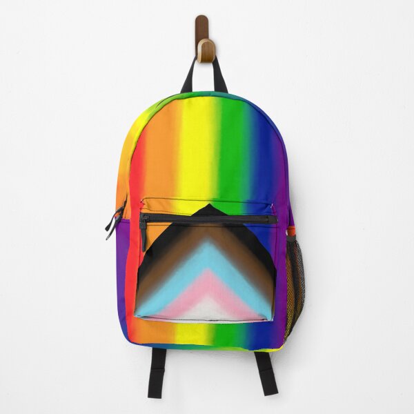 Item preview, Pride Flag Backpack designed and sold by irlfairy.