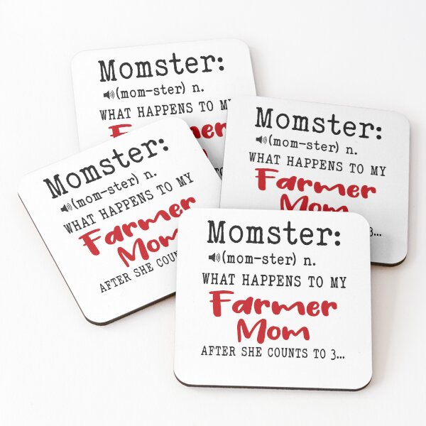 Item preview, Momster What Happens To My Farmer Mom Mothers Day Funny Farmer designed and sold by EasyPrintGift.