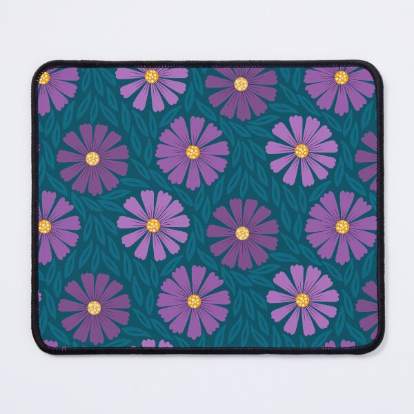 Aperçu de l'œuvre Motif de marguerites africaines violettes créée et vendue par Calislahn.