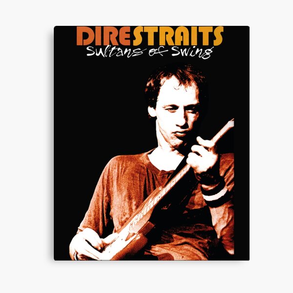 Guitarra Dire Straits Camiseta esencial Canvas Print