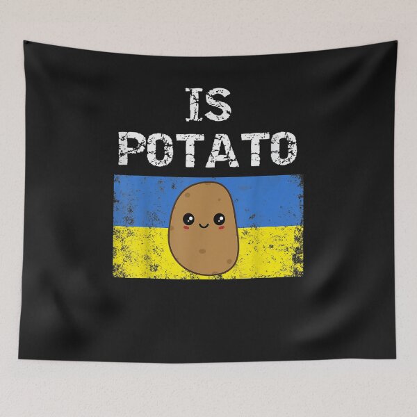 Item preview, Is Potato Flag Funny Ukraine Joke Support Ukraine Is Potato designed and sold by RahmaniArt.