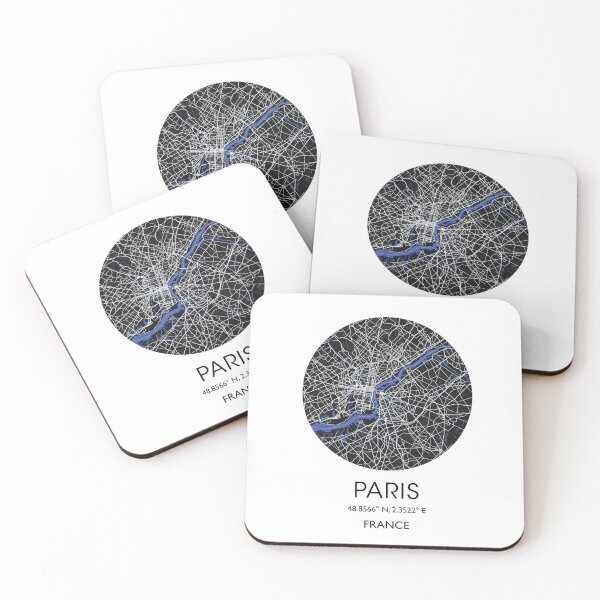 Item preview, Paris City Map designed and sold by randomorder.