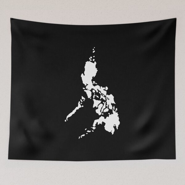 Item preview, Philippine Map White designed and sold by lerdoberdo.