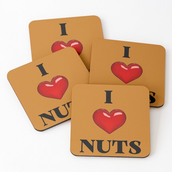 Item preview, I Love Nuts - Colorful designed and sold by SBWorld.