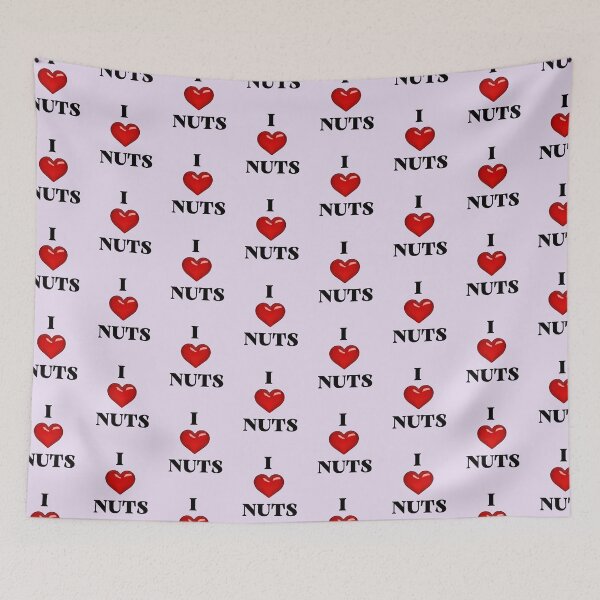 Item preview, I Love Nuts - Colorful designed and sold by SBWorld.