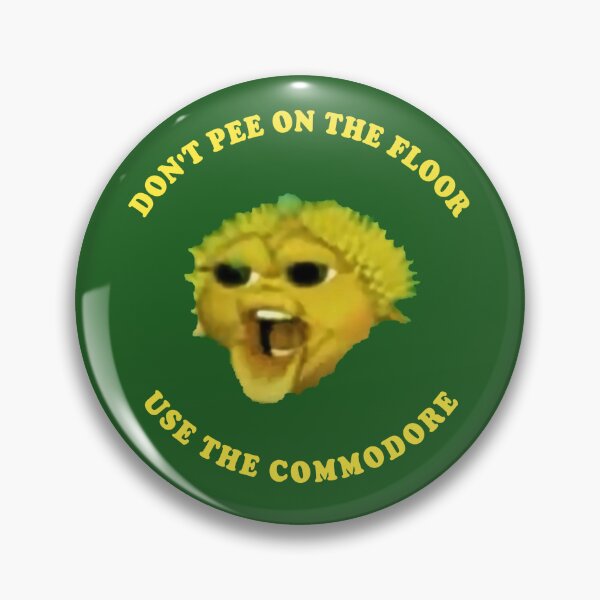 Item preview, DON'T PEE ON THE FLOOR USE THE COMMODORE designed and sold by artsycore.