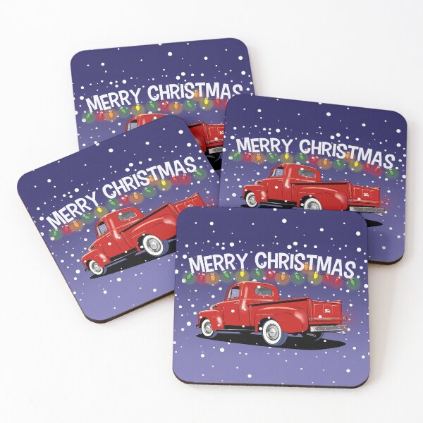 Item preview, Vintage American Truck Festive Message designed and sold by Webazoot Industries - Car Art.