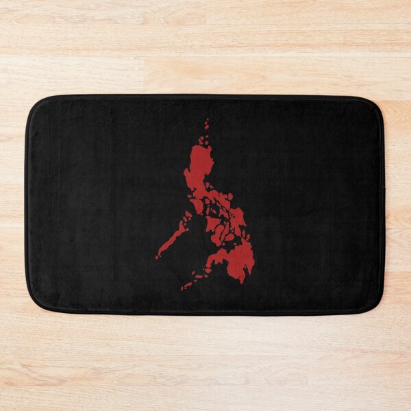 Item preview, Philippine Map Red designed and sold by lerdoberdo.