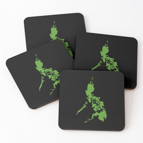 Item preview, Philippine Map Green designed and sold by lerdoberdo.