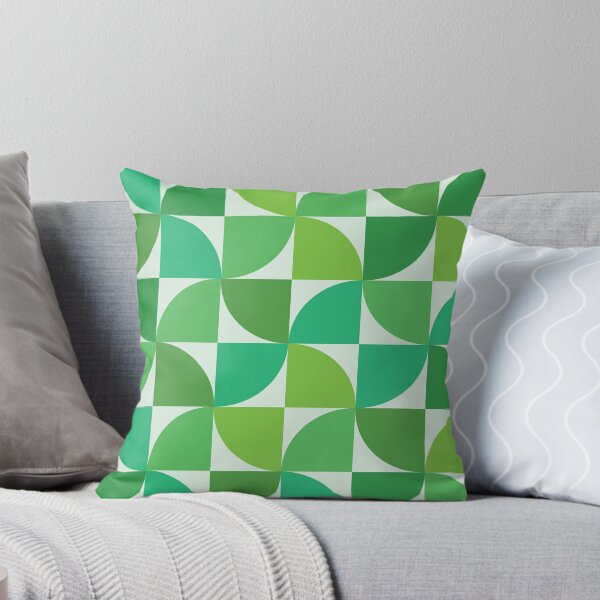 Item preview, Green and Teal Mid Century Modern  designed and sold by Yasminepatterns .