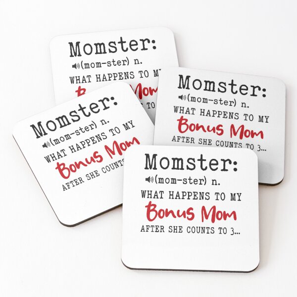 Item preview, Momster What Happens To My Bonus Mom Mothers Day Funny Stepmom designed and sold by EasyPrintGift.