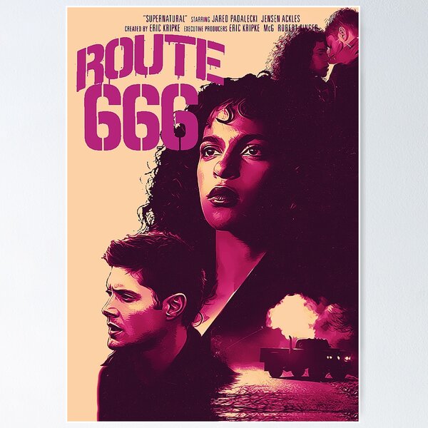 Item preview, Supernatural Route 666 designed and sold by BobbysIdjit.