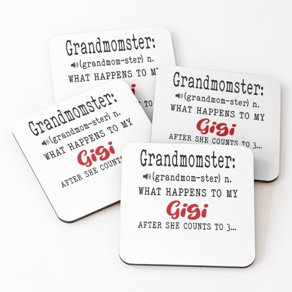 Item preview, Grandmomster What Happens To My Gigi Mothers Day Funny Grandma designed and sold by EasyPrintGift.