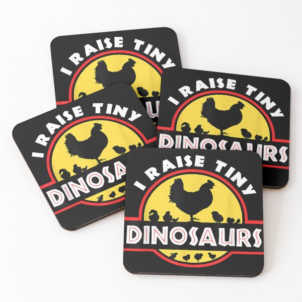 Item preview, I Raise Tiny Dinosaurs Chicken Lover Gift designed and sold by LahomaEbert.
