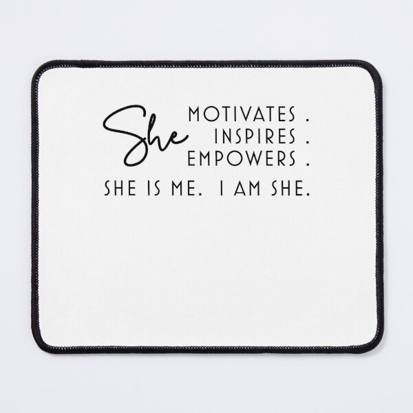 Item preview, I am She Motivates Inspires Empowers She is Me Entrepreneurship Entrepreneur designed and sold by clothesy7.