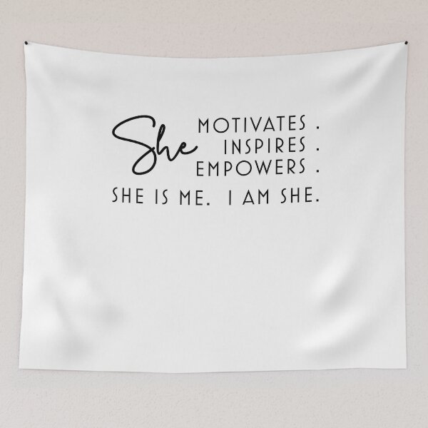 Item preview, I am She Motivates Inspires Empowers She is Me Entrepreneurship Entrepreneur designed and sold by clothesy7.