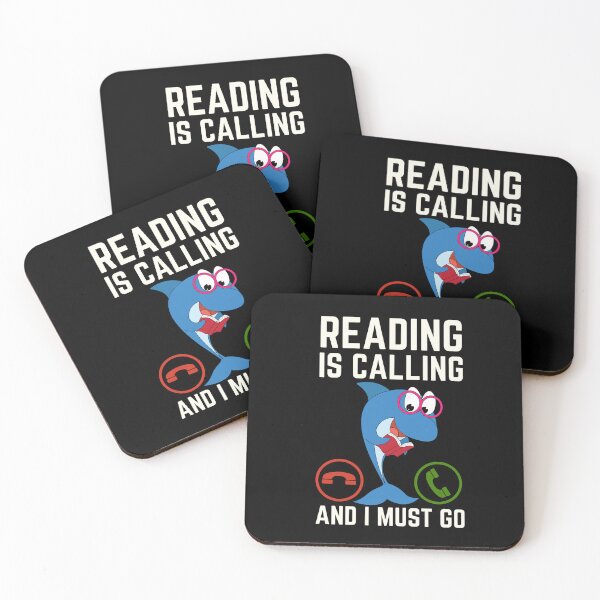 Item preview, Reading Is Calling And I Must Go, Reading Lover, Reading Quote, Book Lover designed and sold by AMINE  ★★★★★.