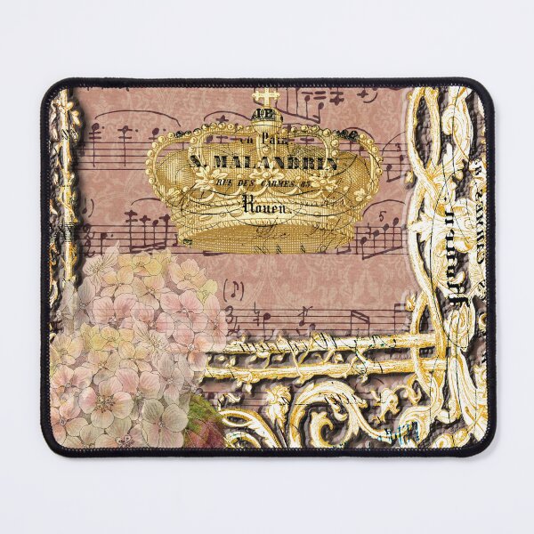 Item preview, Vintage French Music Crown Collage designed and sold by LarkDesigns.