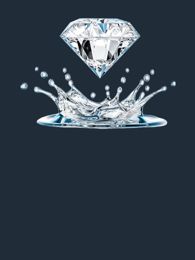 Thumbnail 4 of 4, Premium T-Shirt, Diamond into Water designed and sold by JiggsFashion.