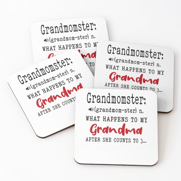 Item preview, Grandmomster What Happens To My Grandma Mothers Day Funny Gigi designed and sold by EasyPrintGift.