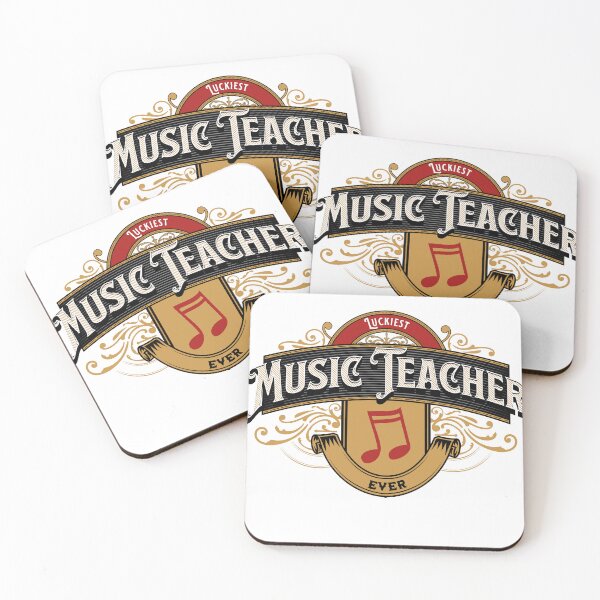 Item preview, Luckiest Music Teacher Ever designed and sold by BeccaDaniels.