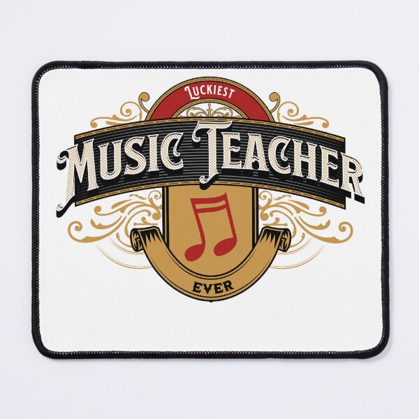 Item preview, Luckiest Music Teacher Ever designed and sold by BeccaDaniels.
