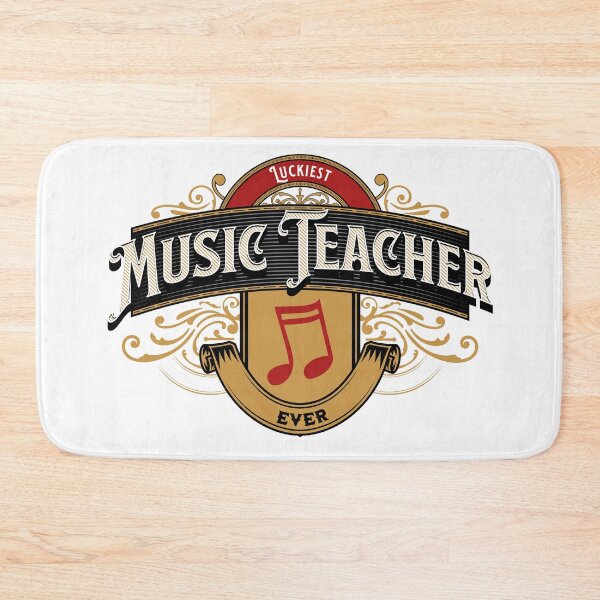 Item preview, Luckiest Music Teacher Ever designed and sold by BeccaDaniels.