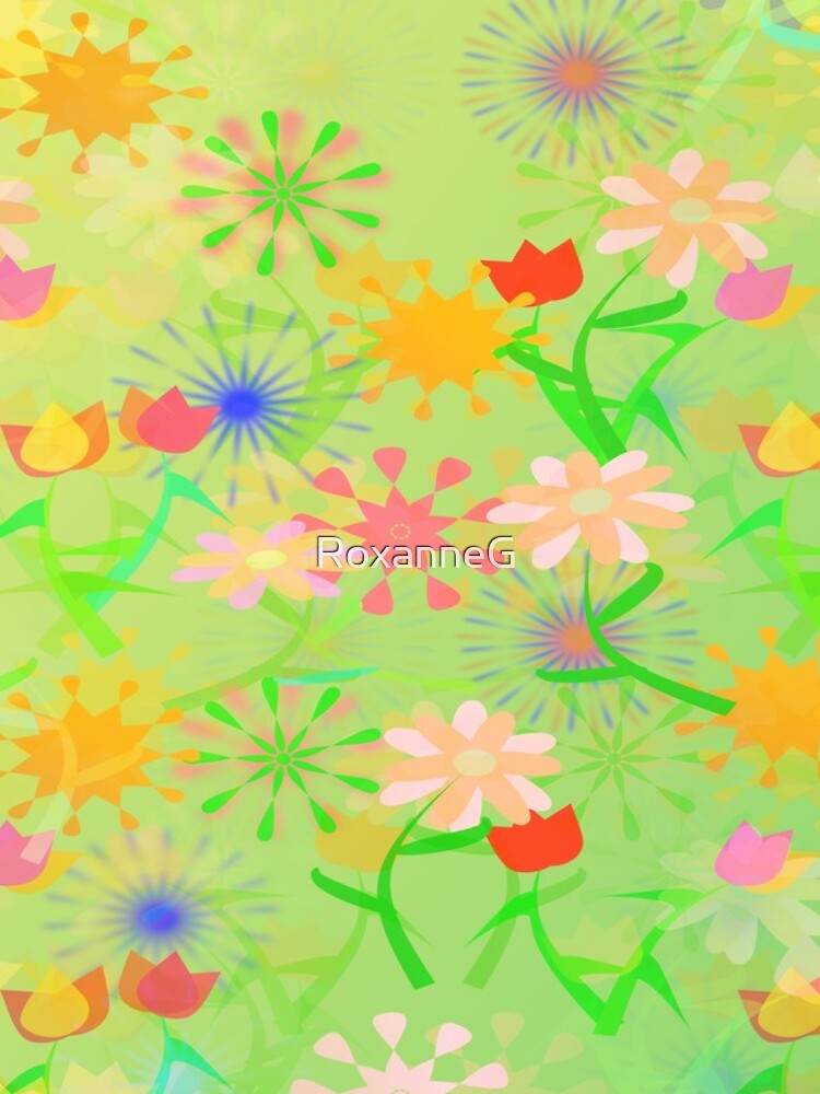 Thumbnail 4 of 4, iPhone Case, Spring Riot Pattern designed and sold by RoxanneG.