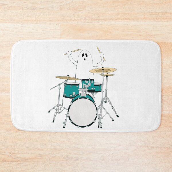 Item preview, Ghost Rocker Drummer Blue designed and sold by limitLIS.