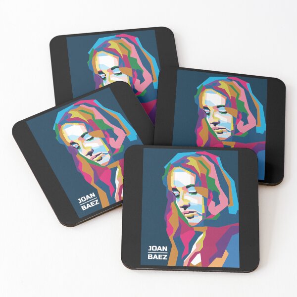 Item preview, Funny Gift Men Women Abstract Geometric Joan Baez In Wpap Awesome For Music Fan Cute Gifts designed and sold by RetaTremblay.