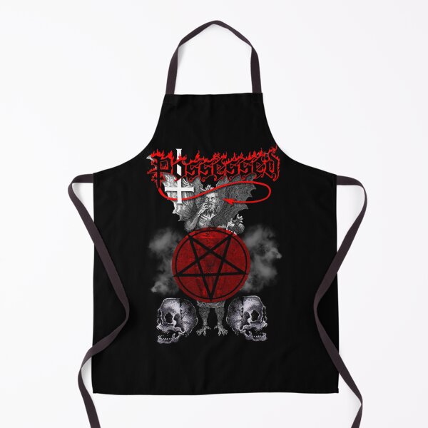 Item preview, Satan S Curse Classic Old School Death Metal Zipped Hoodie designed and sold by rikazr6sr1.