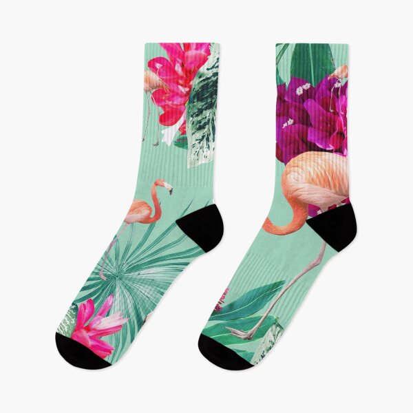 Item preview, Flamingo Jungle Oasis #1 #tropical #wall #art designed and sold by Anita's & Bella's Art.